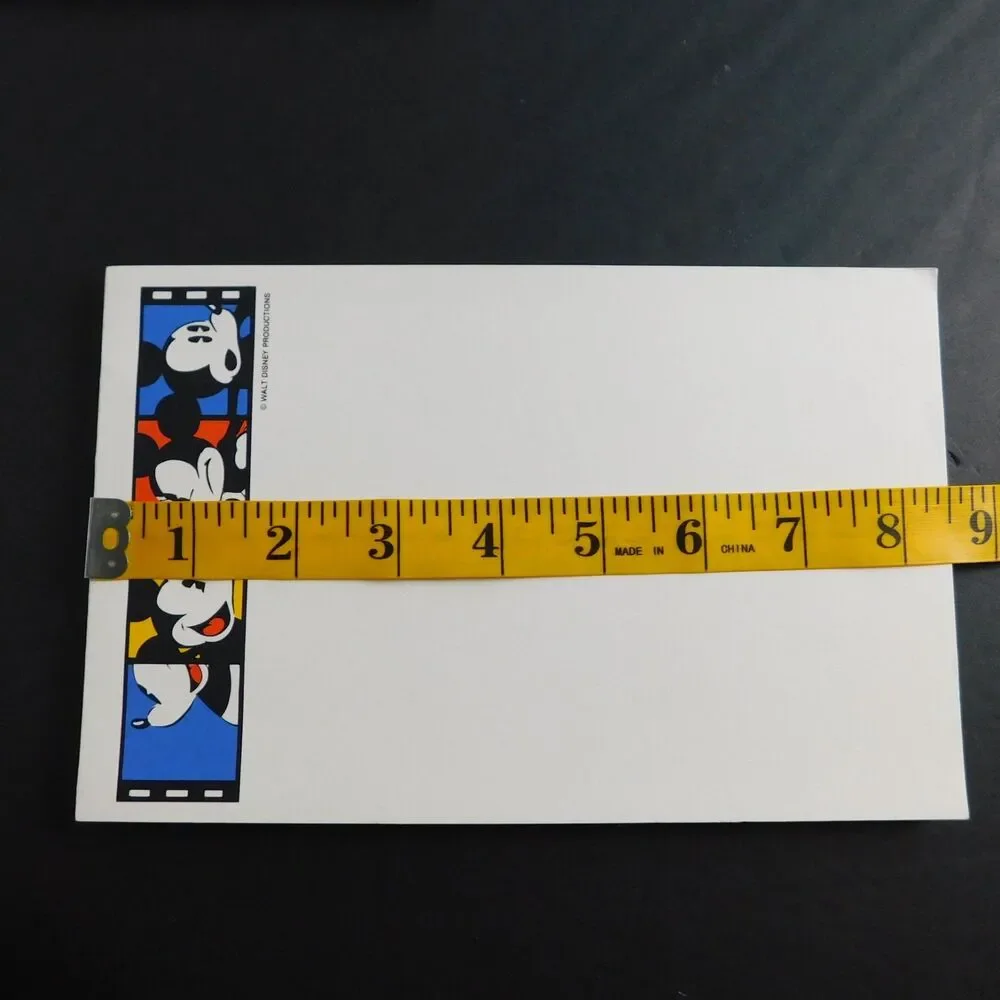 Walt Disney Mickey Mouse Notepads Lot of 4, Contempo, WD World Ears, Stationery